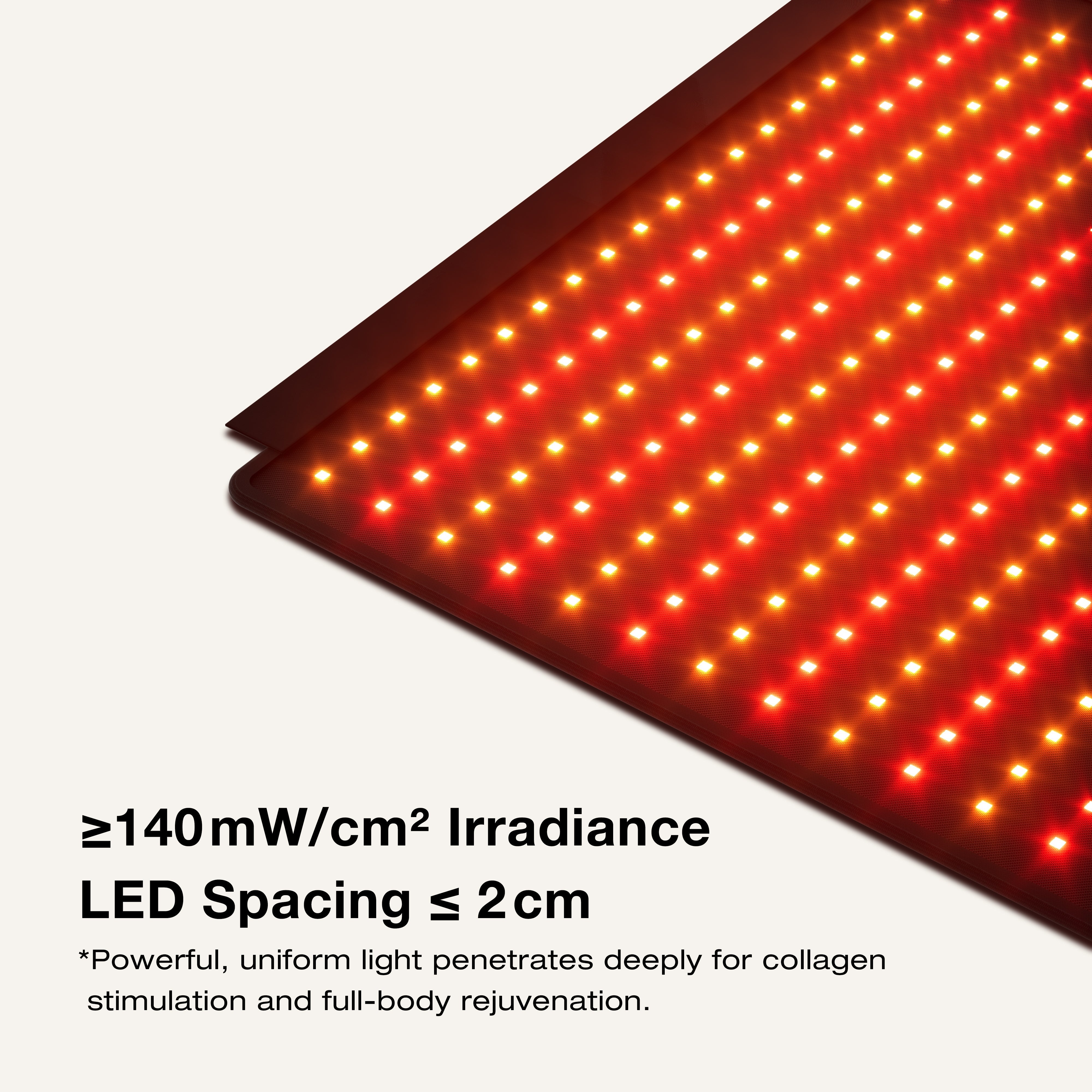 JOVS Full-Spectrum LED Light Therapy Sleeping Mat